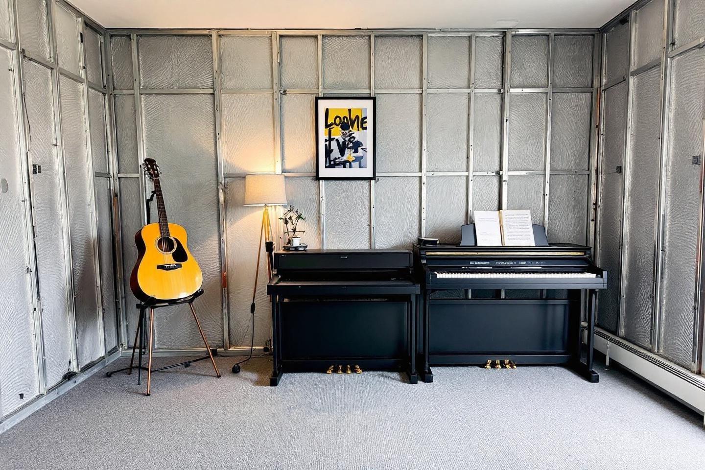 Comment insonoriser une pièce pour musique : les solutions