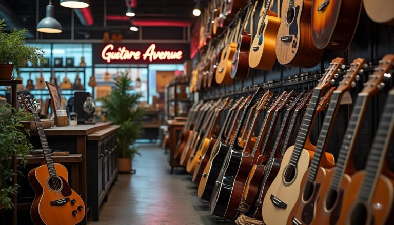 découvrez l'avis complet sur guitare avenue, explorez leur vaste catalogue d'instruments de musique et apprenez-en plus sur ce magasin spécialisé pour passionnés et musiciens.