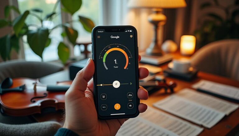 découvrez comment utiliser l'accordeur d'instruments google pour accorder facilement votre guitare et autres instruments de musique en quelques étapes simples.