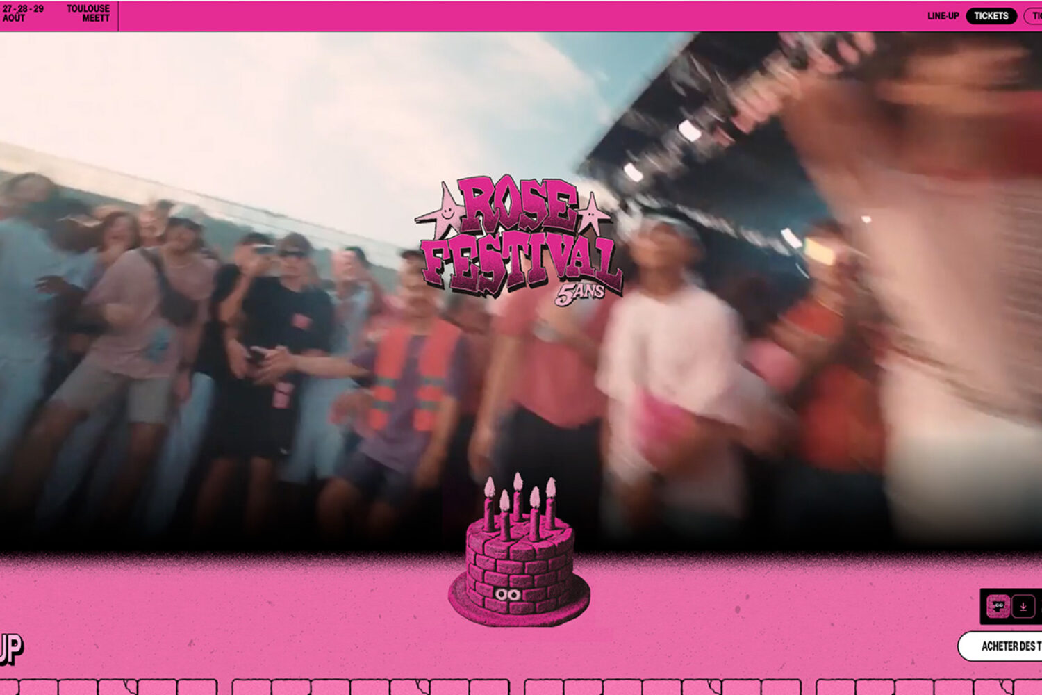 Rose Festival 2025 : dates, programmation et toutes les infos billetterie
